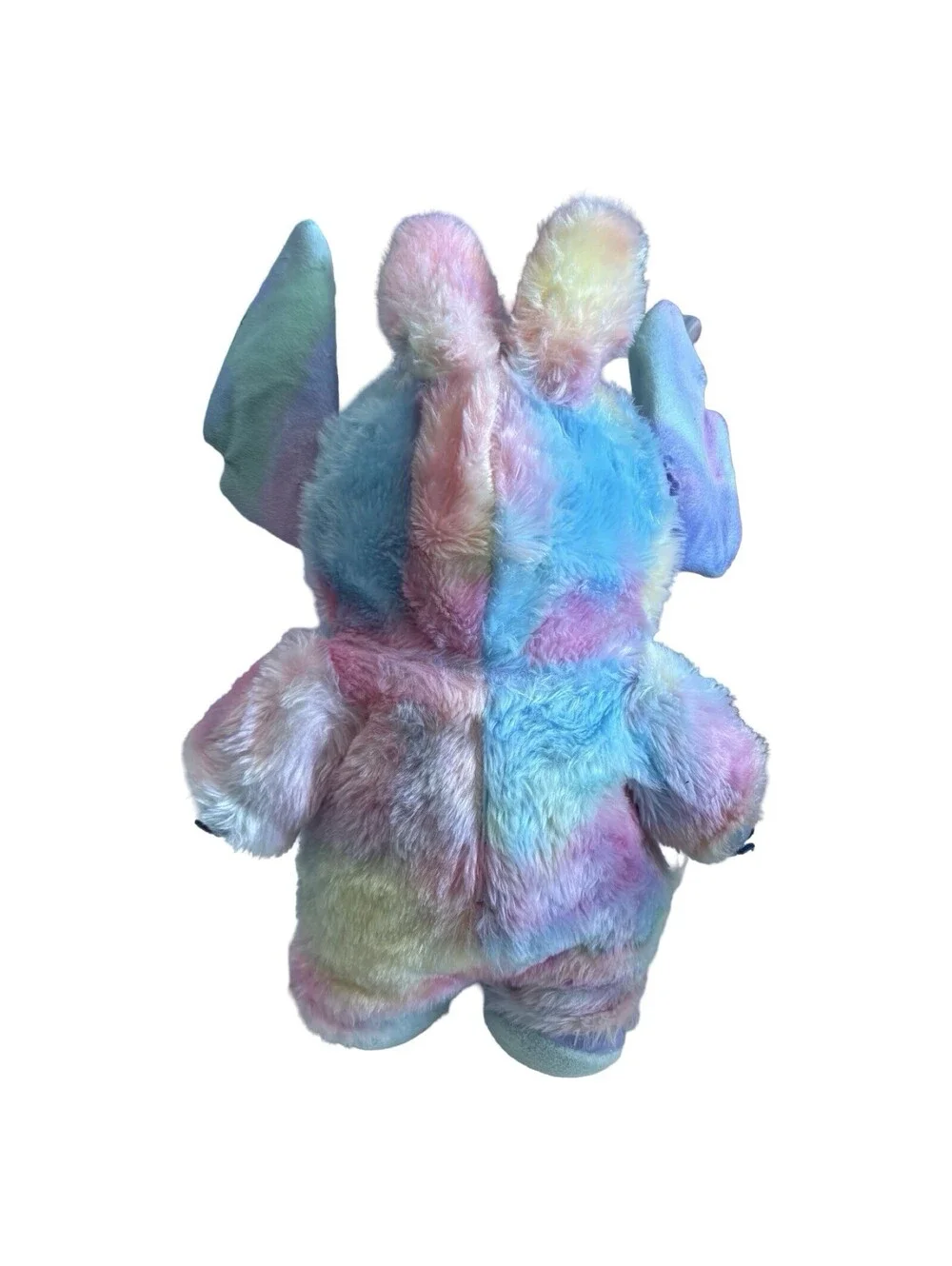 Build A Bear Stitch Disney Toy Pastel Plush Plaid Ears Stuffed Animal w/ Outfit
